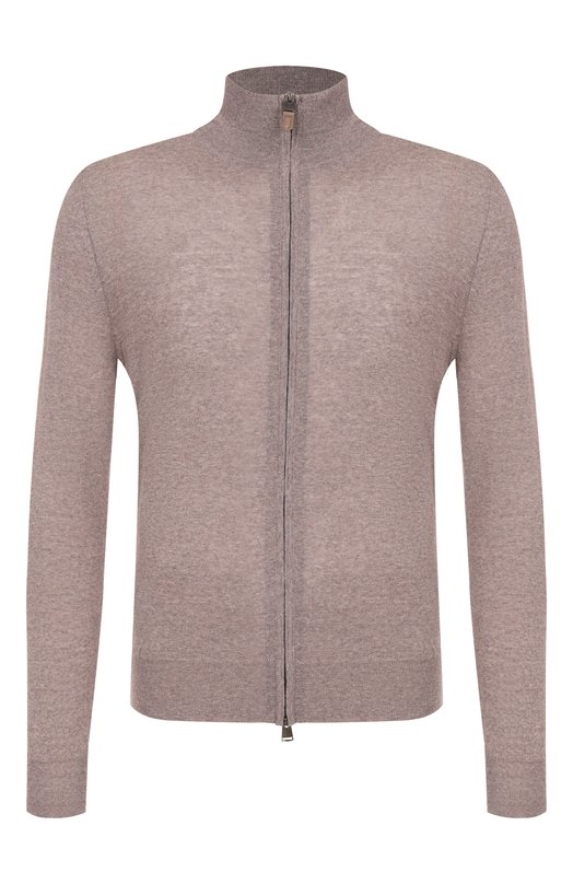 Шерстяной кардиган Canali C0022/MK01149 Серый C0022/MK01149