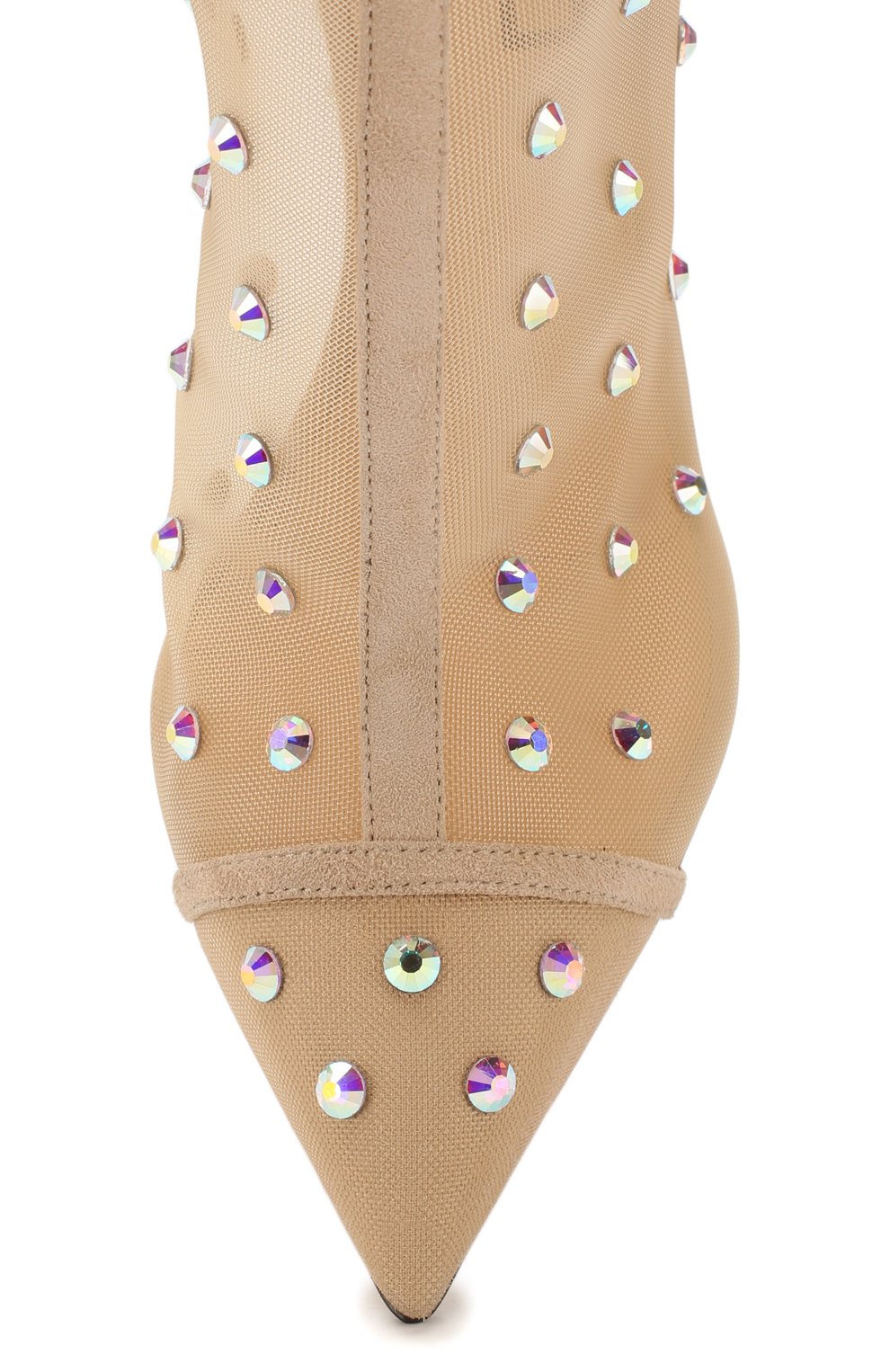 Комбинированные ботильоны SERGIO ROSSI, арт. A90061-MAFM76, фото 5