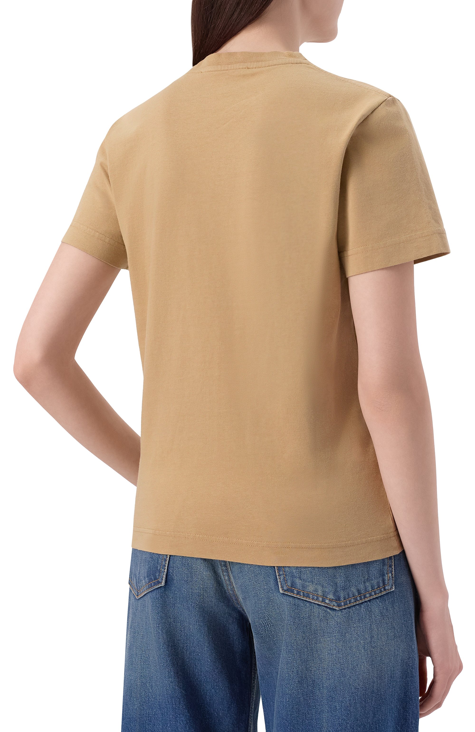 Хлопковая футболка JACQUEMUS, арт. 25HTSW00550/AJ00029, фото 4