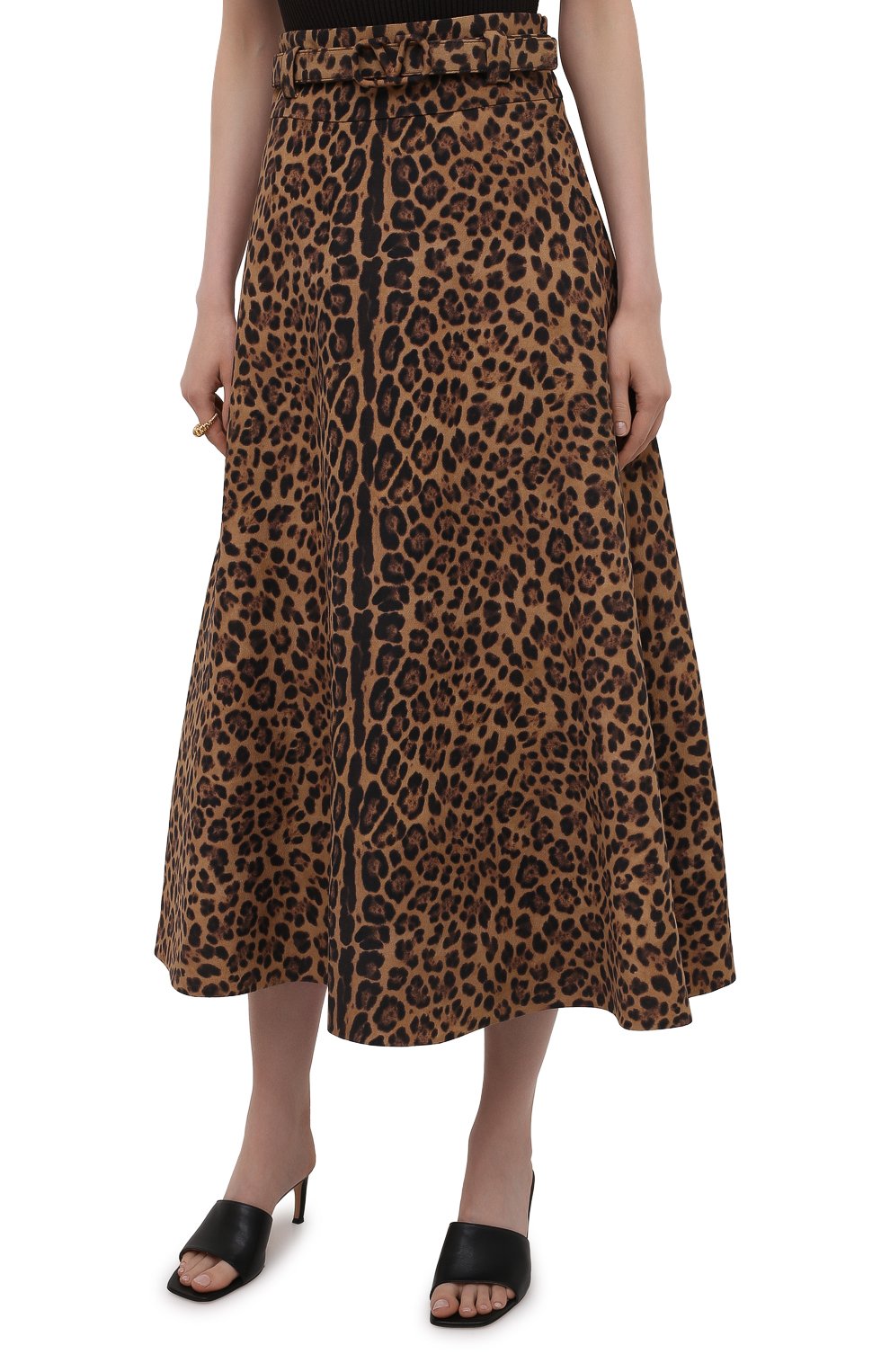 Юбка из шерсти и шелка VALENTINO, арт. WB3RA8306NA, фото 3