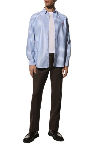 Хлопковая рубашка MC2 SAINT BARTH, арт. STBM 0XF0RD/0XF0001/00724B, фото 2