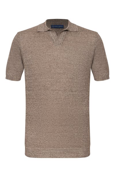 Мужская поло изо льна и хлопка ANDREA CAMPAGNA, арт. PL1MCSK/LC14R