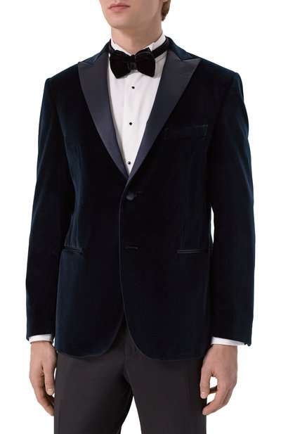 Бархатный смокинг CORNELIANI, арт. 266T02-2698500, фото 3