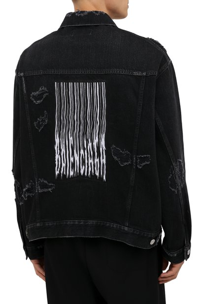 Джинсовая куртка BALENCIAGA, арт. 664329/TBP47, фото 4