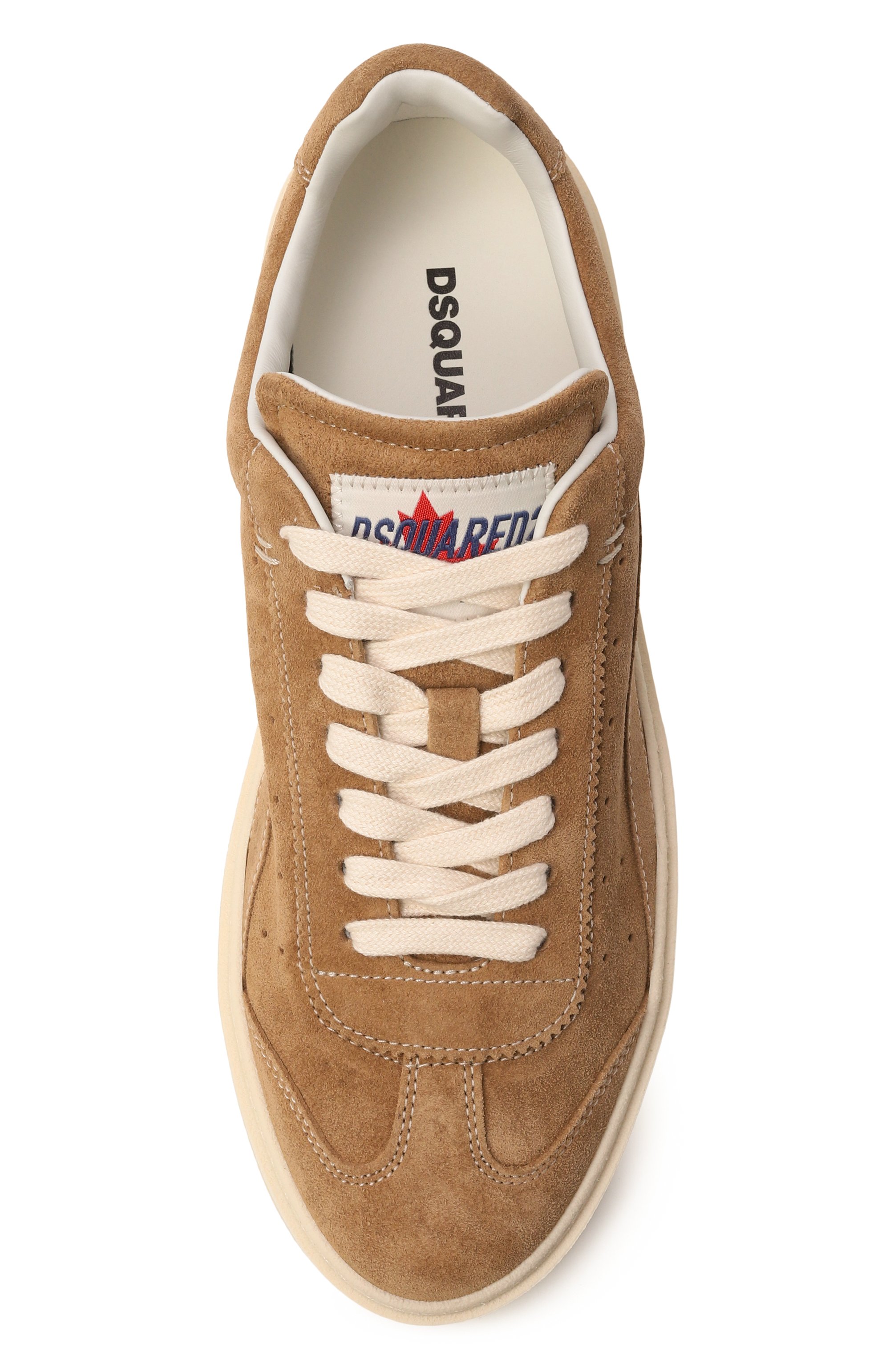 Замшевые кеды rider DSQUARED2, арт. SNW0470/01503520, фото 6