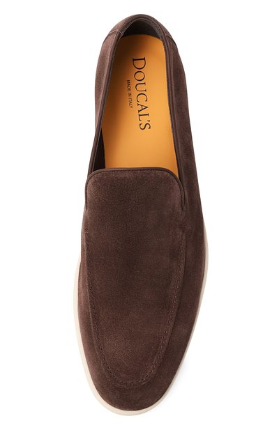 Замшевые лоферы DOUCAL'S, арт. DU3413NWMAUZ274G, фото 5