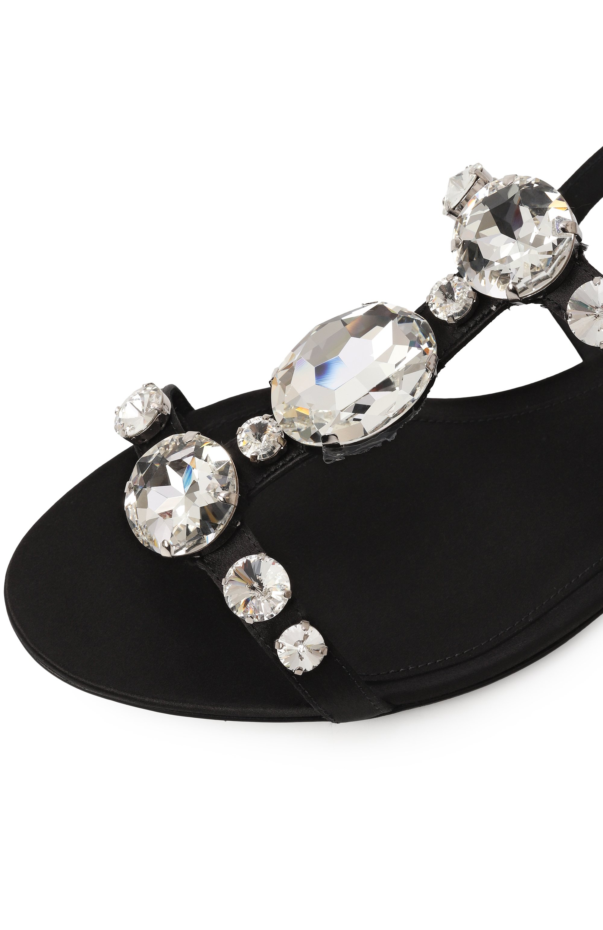 Текстильные сандалии bianca DOLCE & GABBANA, �арт. CQ0601/A9T43, фото 6