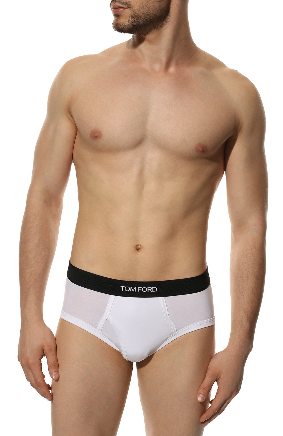 Брифы TOM FORD белого цвета по цене 12000 руб., арт. T4LC11410, фото 2 Брифы TOM FORD, арт. T4LC11410, фото 2