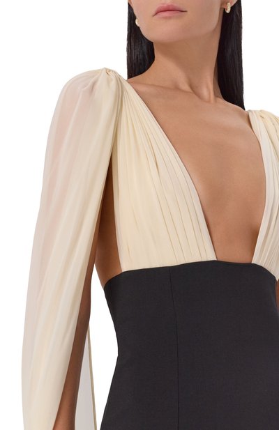 Шерстяное платье ARMARIUM черного цвета по цене 251000 руб., арт. ARMFWD029/W020, фото 5 Шерстяное платье ARMARIUM, арт. ARMFWD029/W020, фото 5