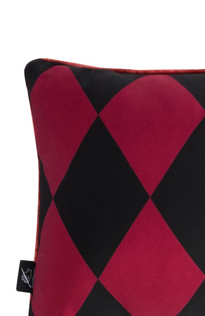 Подушка high fidelity FORNASETTI черно-белого цвета по цене 49250 руб., арт. PILLHF03, фото 4 Подушка high fidelity FORNASETTI, арт. PILLHF03, фото 4