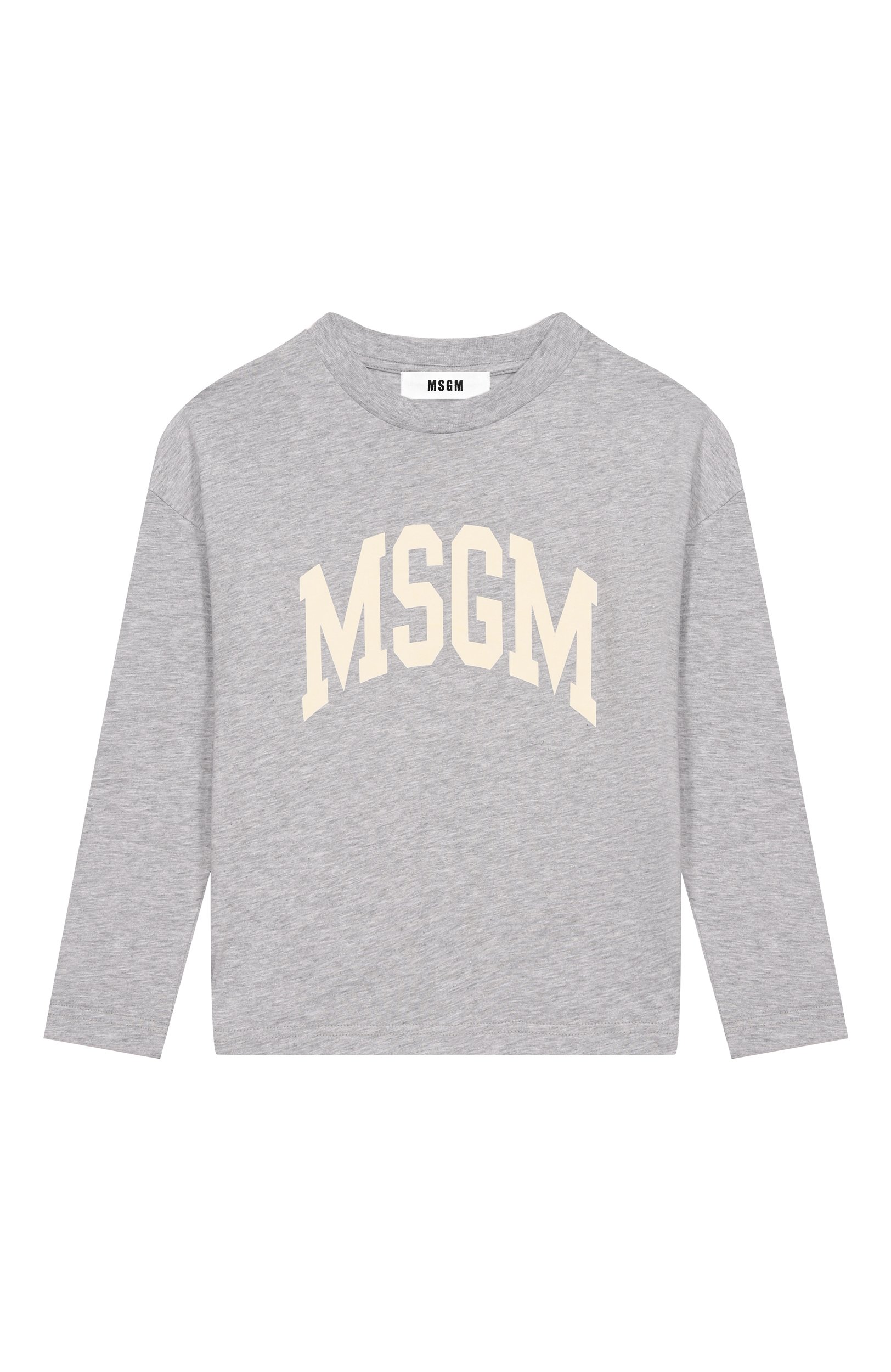 Хлопковый лонгслив MSGM KIDS, арт. F6MSJUTH183, фото 1