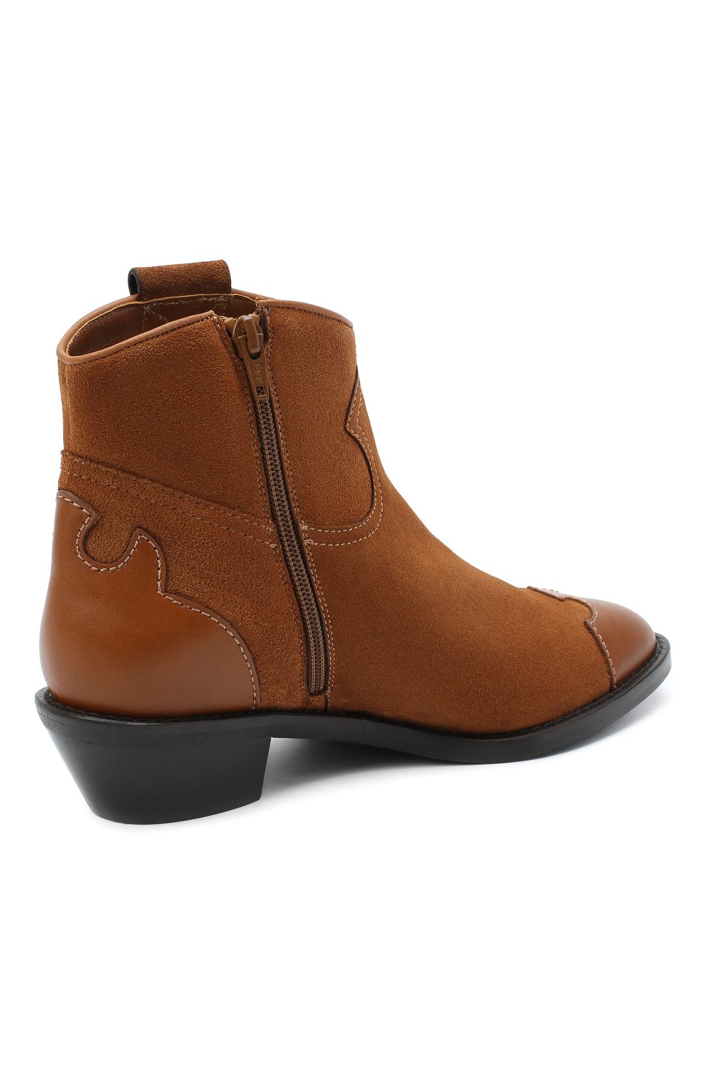 Кожаные ботинки western SEE BY CHLOÉ, арт. SB35041A/12082, фото 4