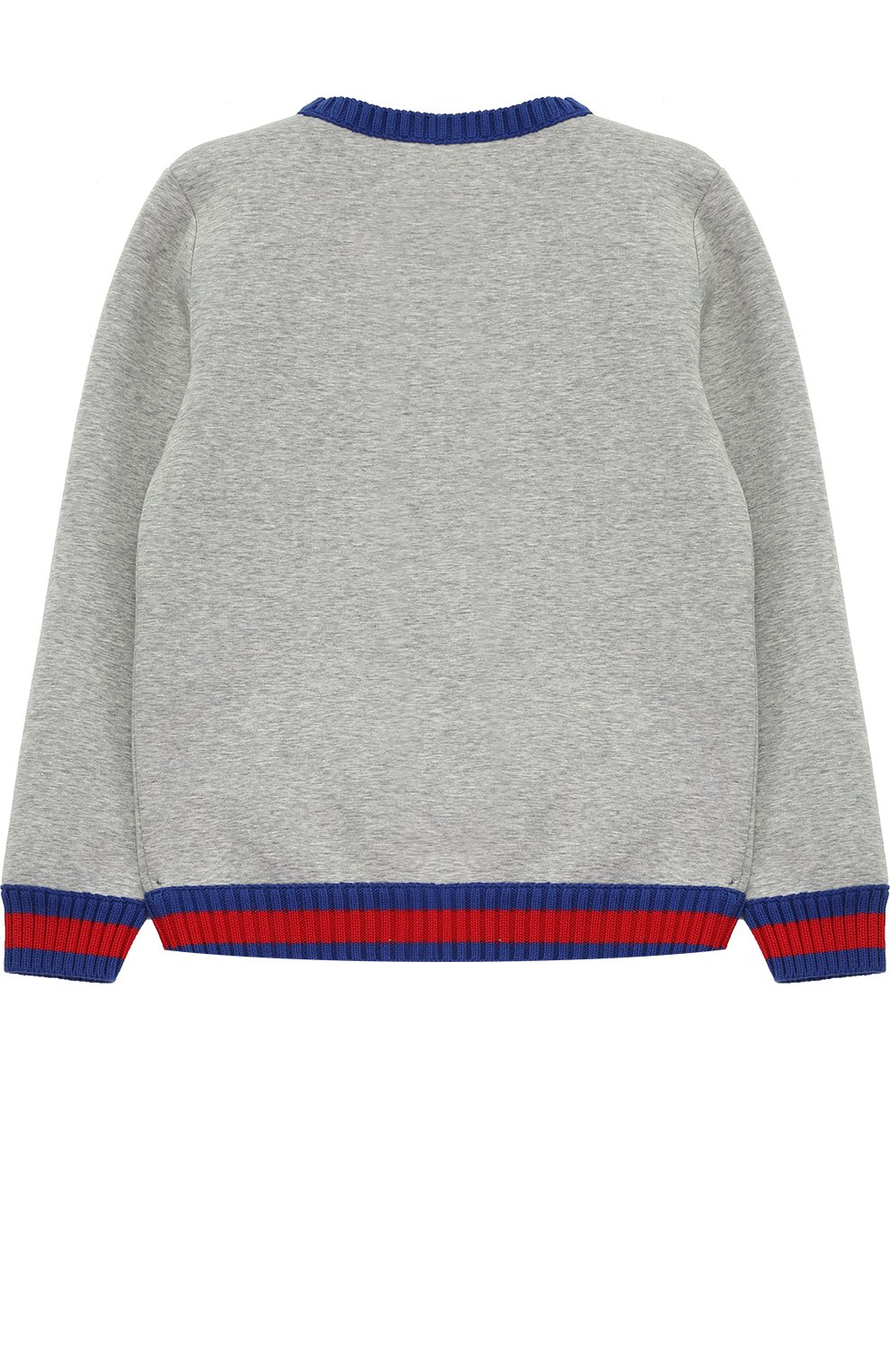 Хлопковый свитшот с эластичными манжетами и принтом GUCCI, арт. 455159/X5K10, фото 2