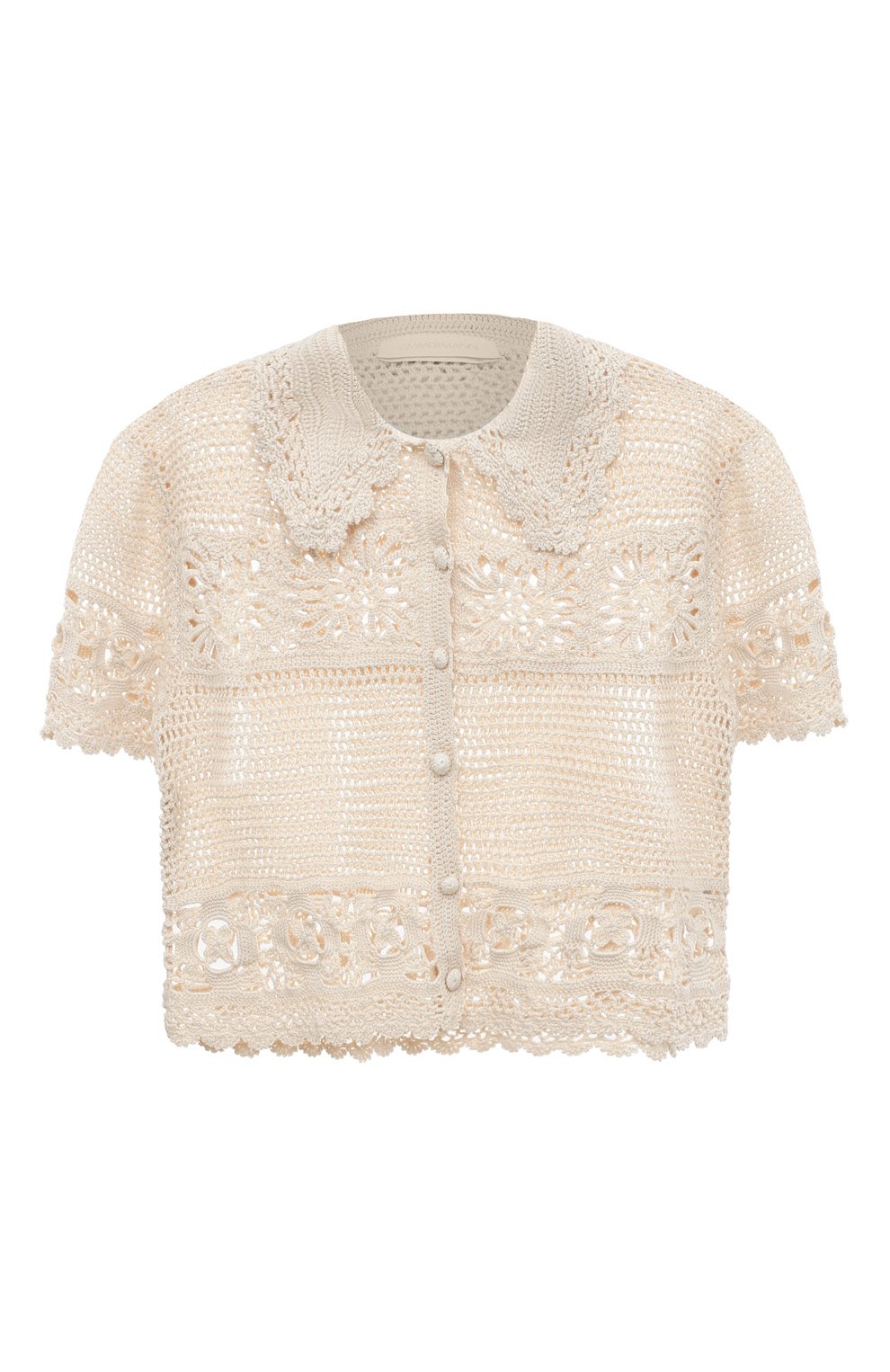 Хлопковый топ ZIMMERMANN, арт. 6811TSS234, фото 1