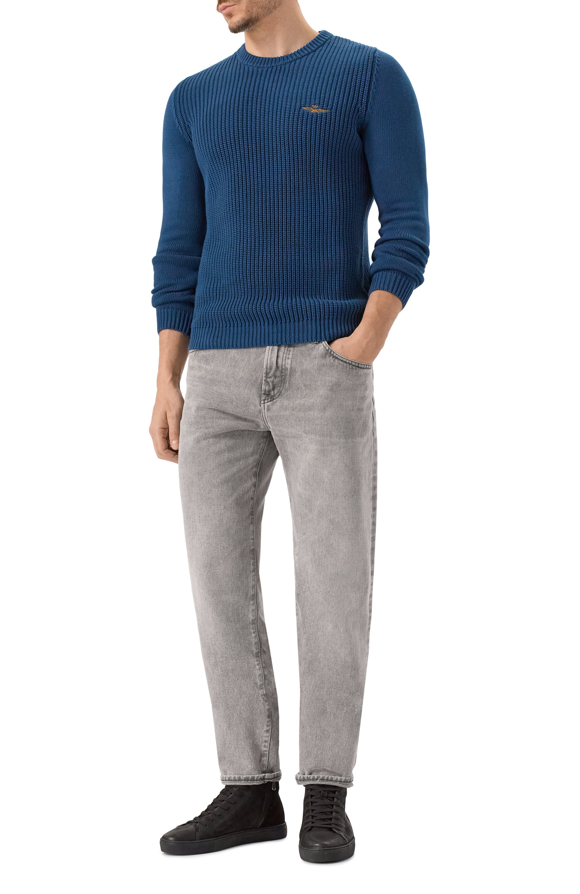 Хлопковый свитер AERONAUTICA MILITARE, арт. MA1571UL00409, фото 2