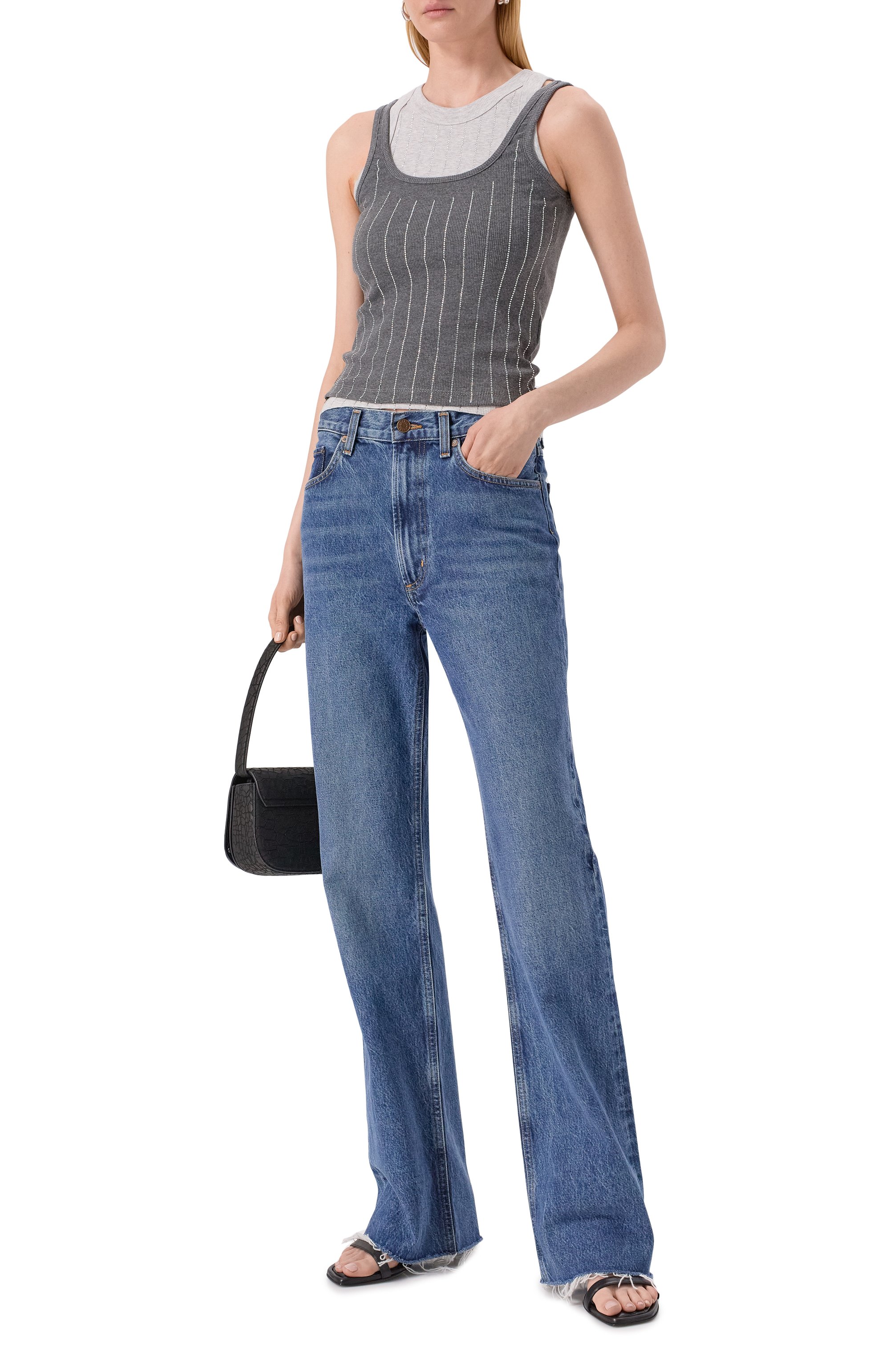 Хлопковая майка SASHA KIM, арт. УТ-00001770, фото 2