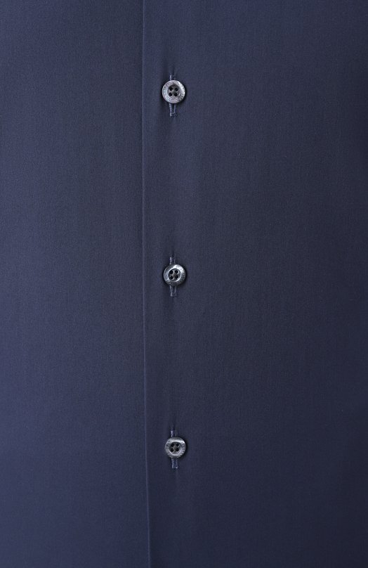 Хлопковая сорочка Corneliani 94P002-9411474 Синий  94P002-9411474 Фото 6