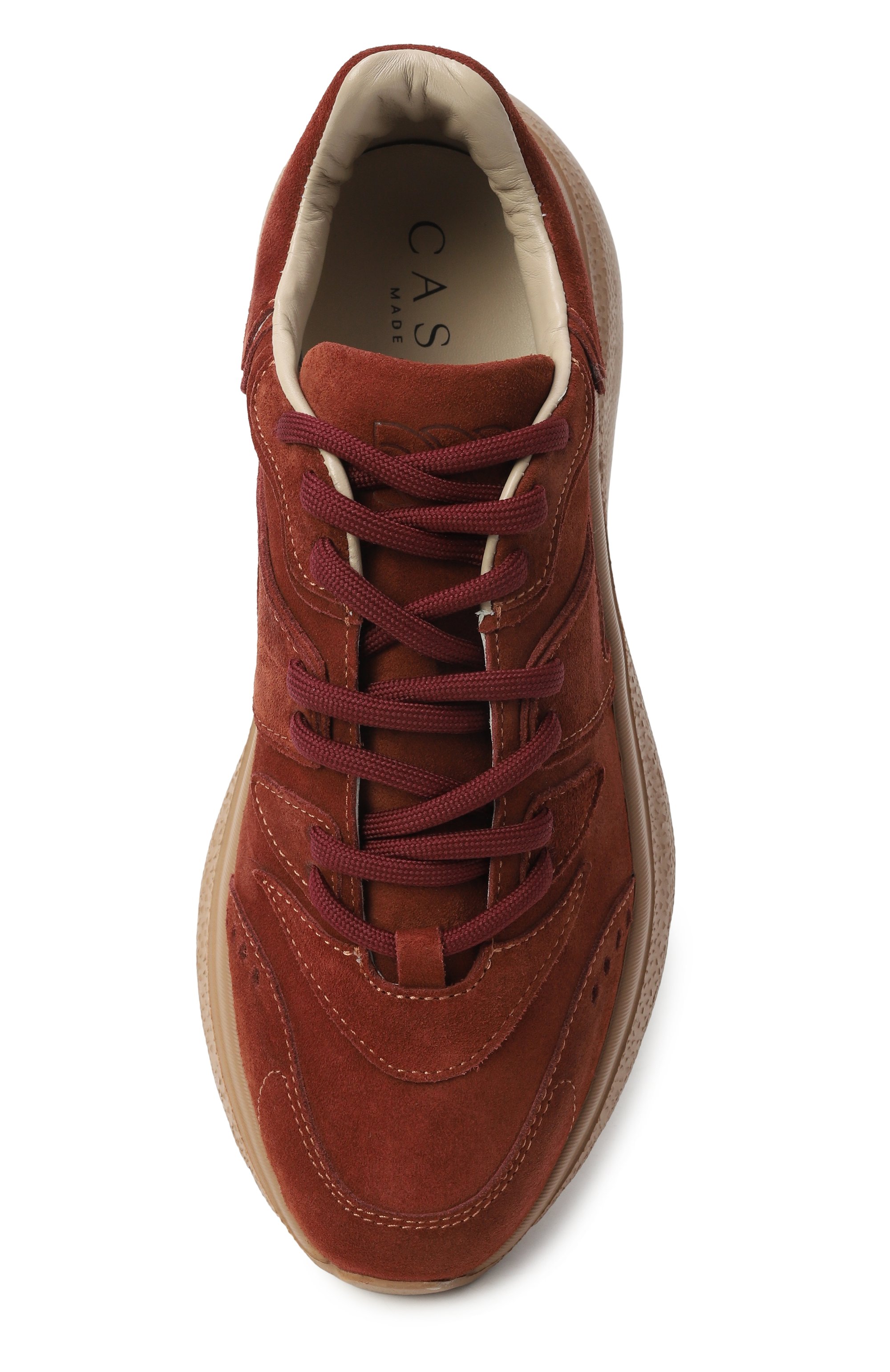 Замшевые кроссовки mia CASADEI, арт. 2J918A0201/RNWSH, фото 6