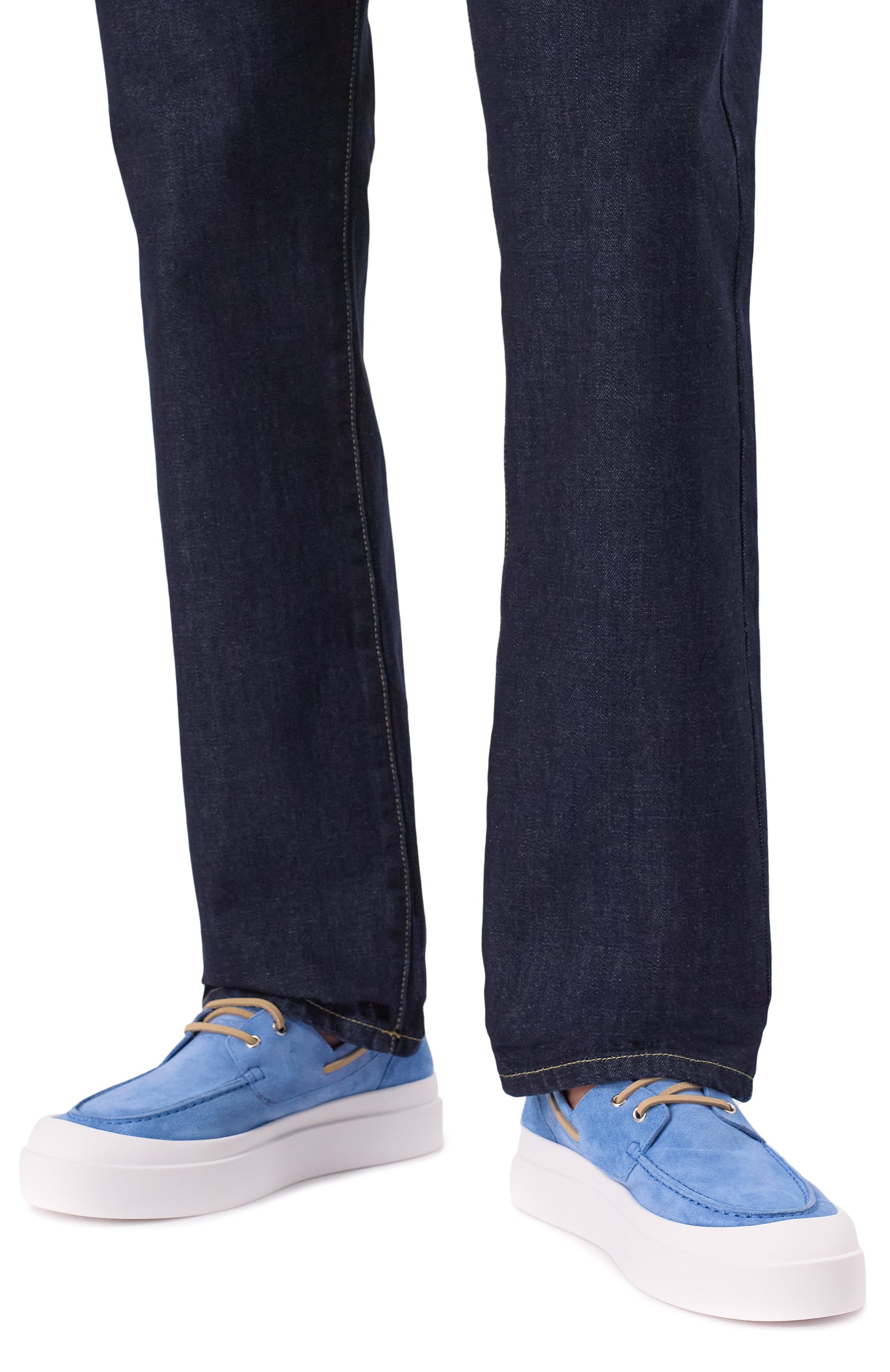 Замшевые топсайдеры MSGM, арт. 3840MS710/522, фото 3