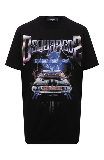 Женская хлопковая футболка DSQUARED2, арт. S72GD0326/S23009