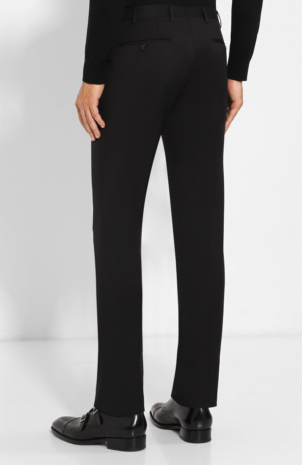 Шерстяные брюки CORNELIANI, арт. 845264-9818150/02, фото 4