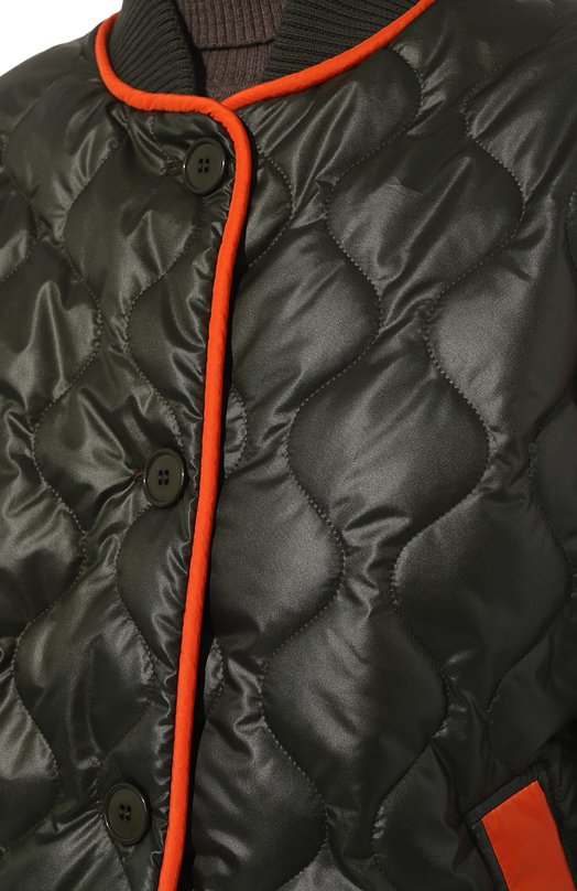 Утепленный бомбер sherpa. Хаки, фото 5