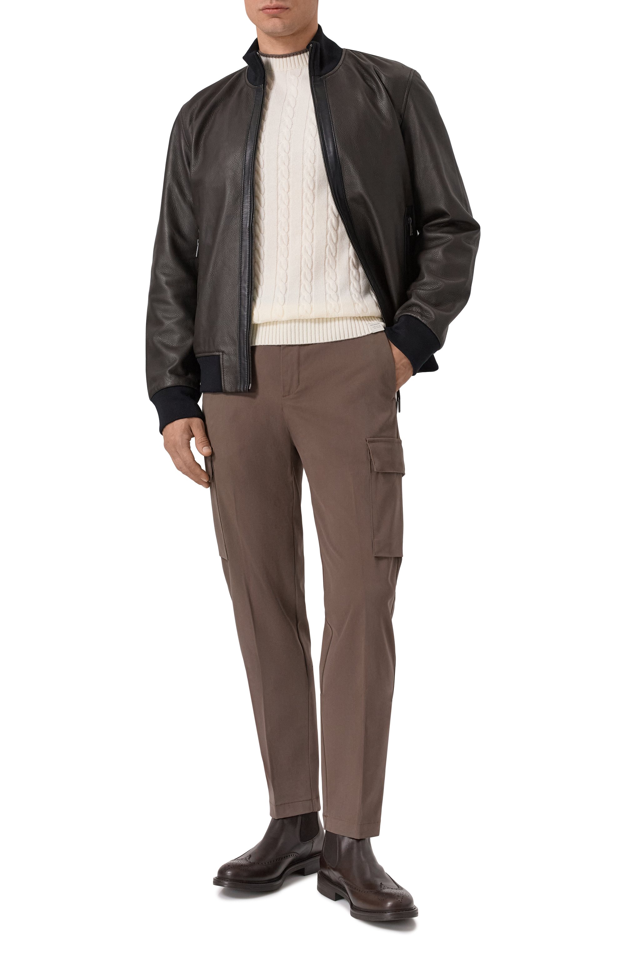 Свитер из шерсти и кашемира PAUL&SHARK, арт. 15311033, фото 2