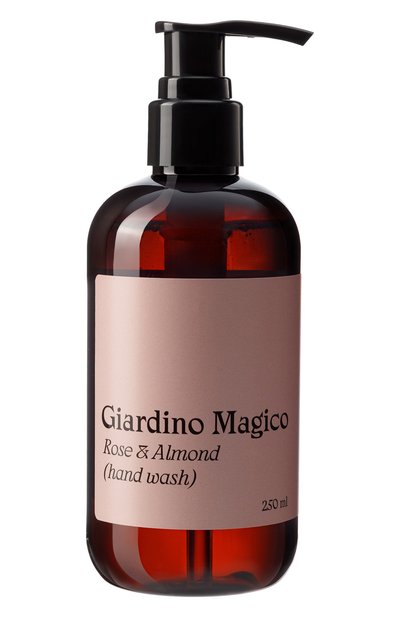 Женского жидкое мыло для рук роза и миндаль (250ml) GIARDINO MAGICO, арт. 4673728591233