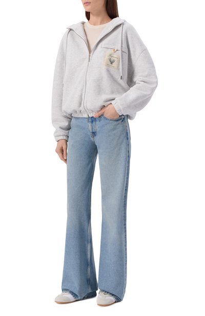 Женский хлопковая толстовка JACQUEMUS, арт. 26EH0W00415/AJ00262