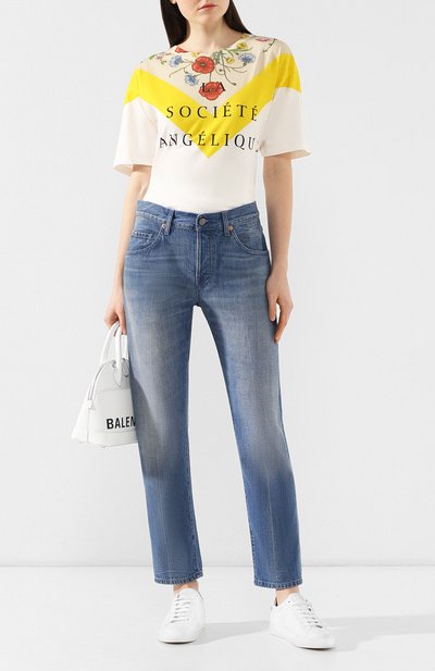 Джинсы прямого кроя GUCCI, арт. 557960/XDAH0, фото 2