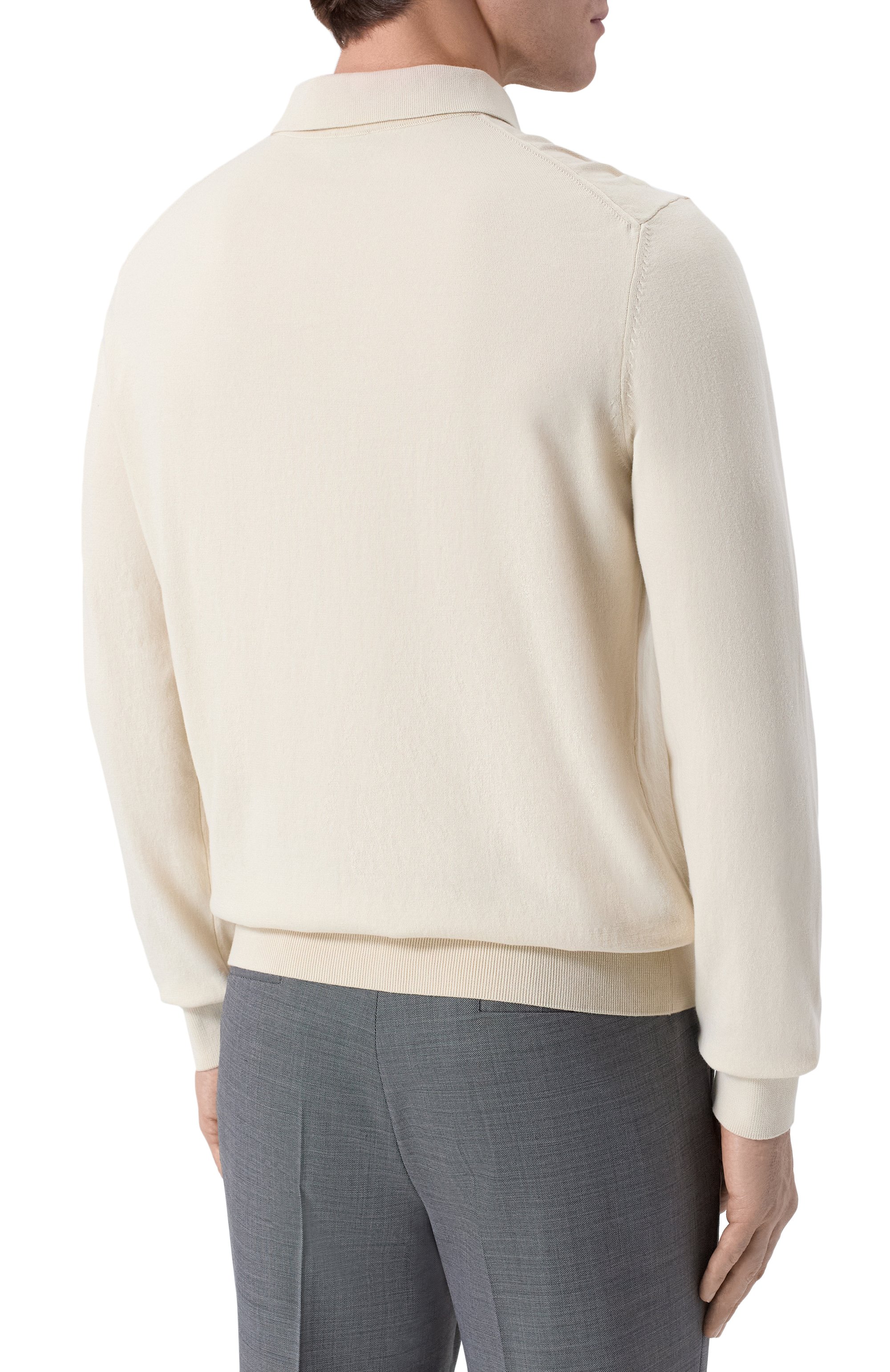 Хлопковое поло BOSS, арт. 50506025, фото 4