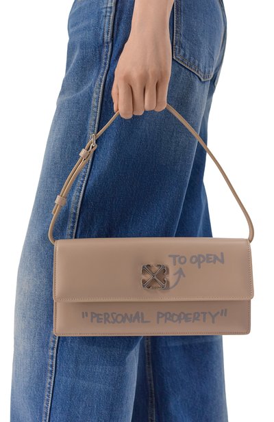 Сумка jitney 1.0 quote OFF-WHITE, арт. 0WNN172S26LEA001, фото 2