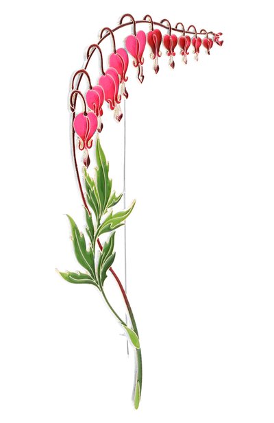 Брошь дицентра РУССКИЕ САМОЦВЕТЫ, арт. 41646, фото 3