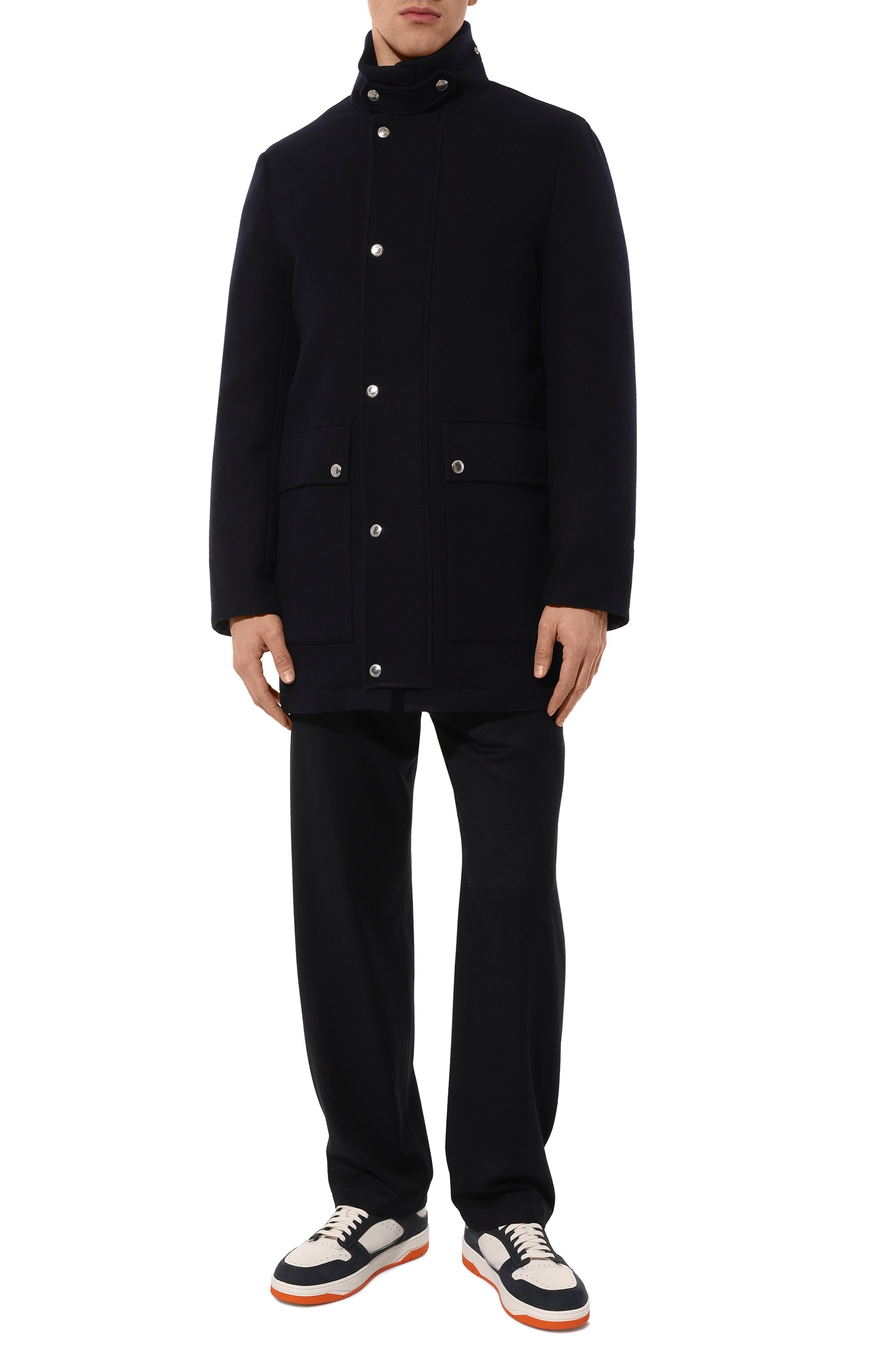 Кожаные кеды sneak-air SANTONI, арт. MBSA21865BARHSZ8, фото 2