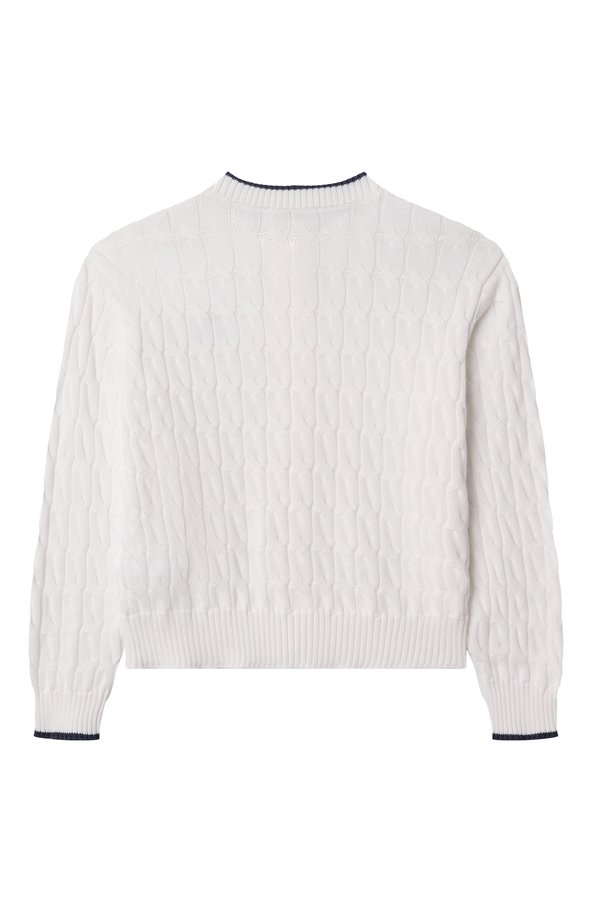 Хлопковый кардиган BRUNELLO CUCINELLI белого цвета по цене 68400 руб., арт. B19M19906A, фото 2 Хлопковый кардиган BRUNELLO CUCINELLI, арт. B19M19906A, фото 2