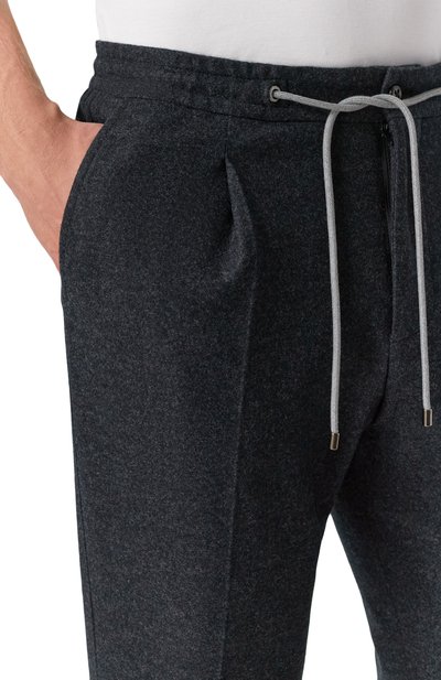 Шерстяные брюки CORNELIANI, арт. 264L19-2618801, фото 5