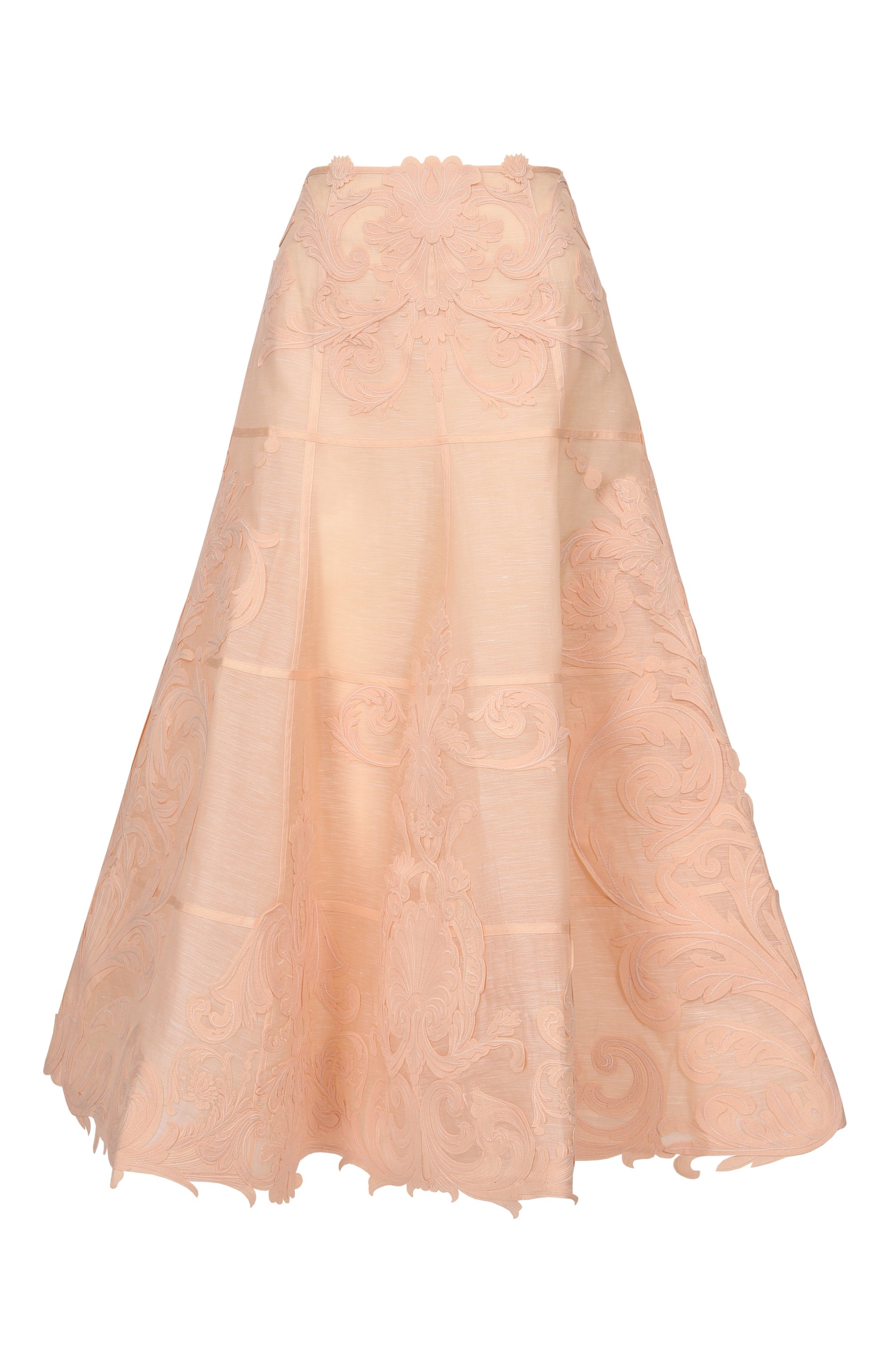 Юбка изо льна и шелка ZIMMERMANN, арт. 6353SC261, фото 1