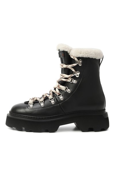 Кожаные ботинки SANTONI, арт. WTCG71823NERAYUF, фото 4