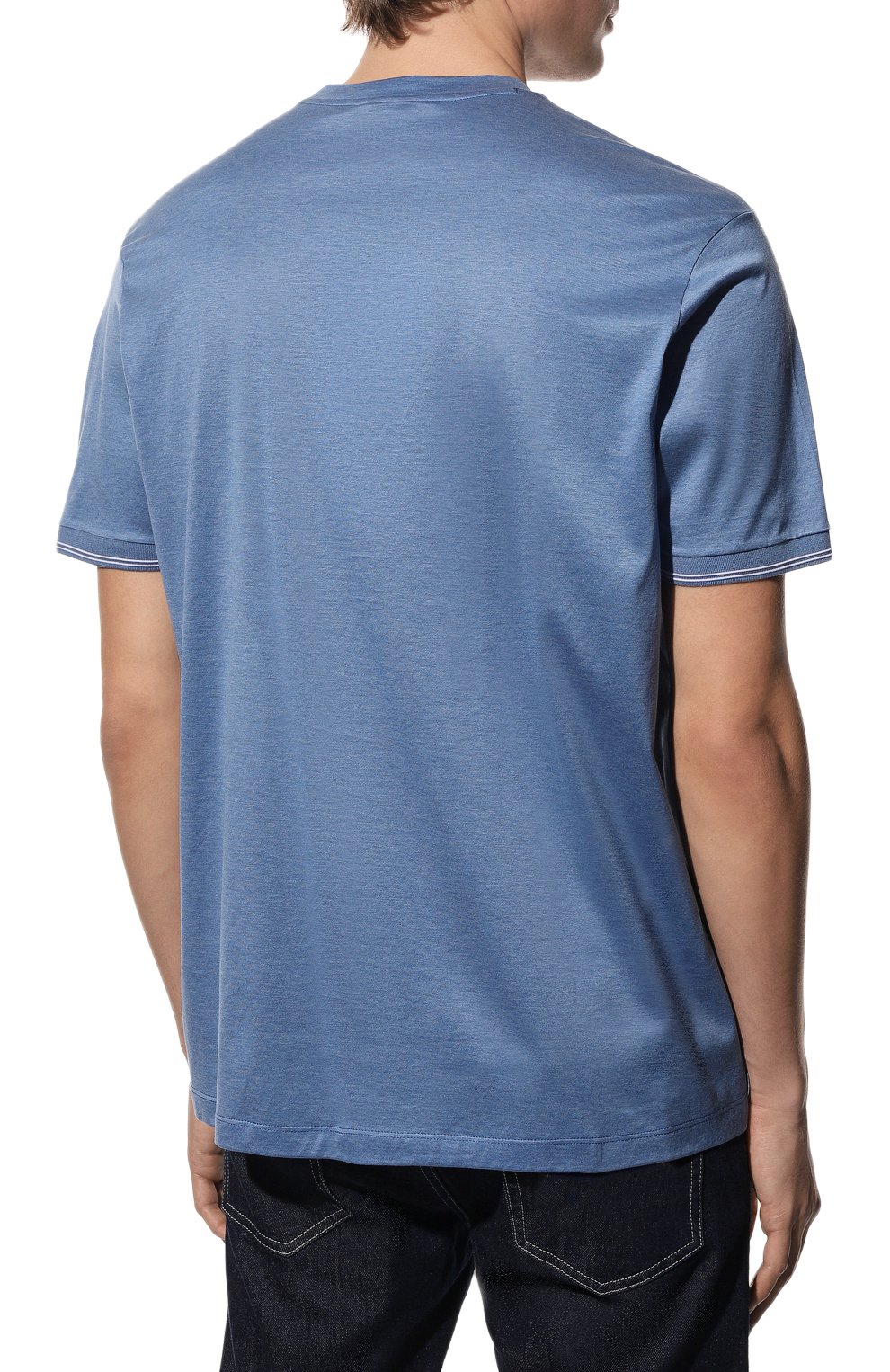 Хлопковая футболка PAUL&SHARK, арт. 22411083, фото 4