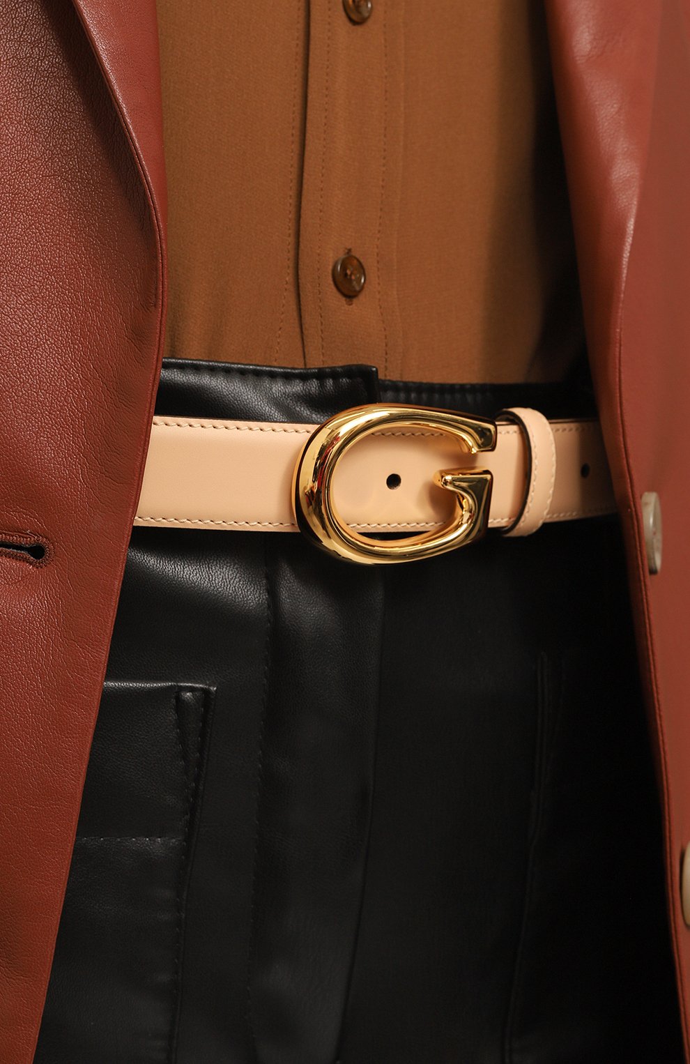 Кожаный ремень GUCCI, арт. 655566 BGH0G, фото 2