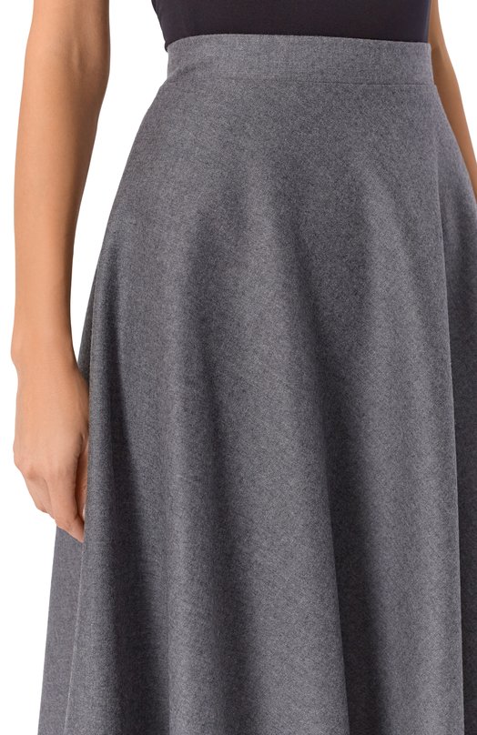 Шерстяная юбка Shervarli SK24-0015 Серый  SK24-0015 Фото 5