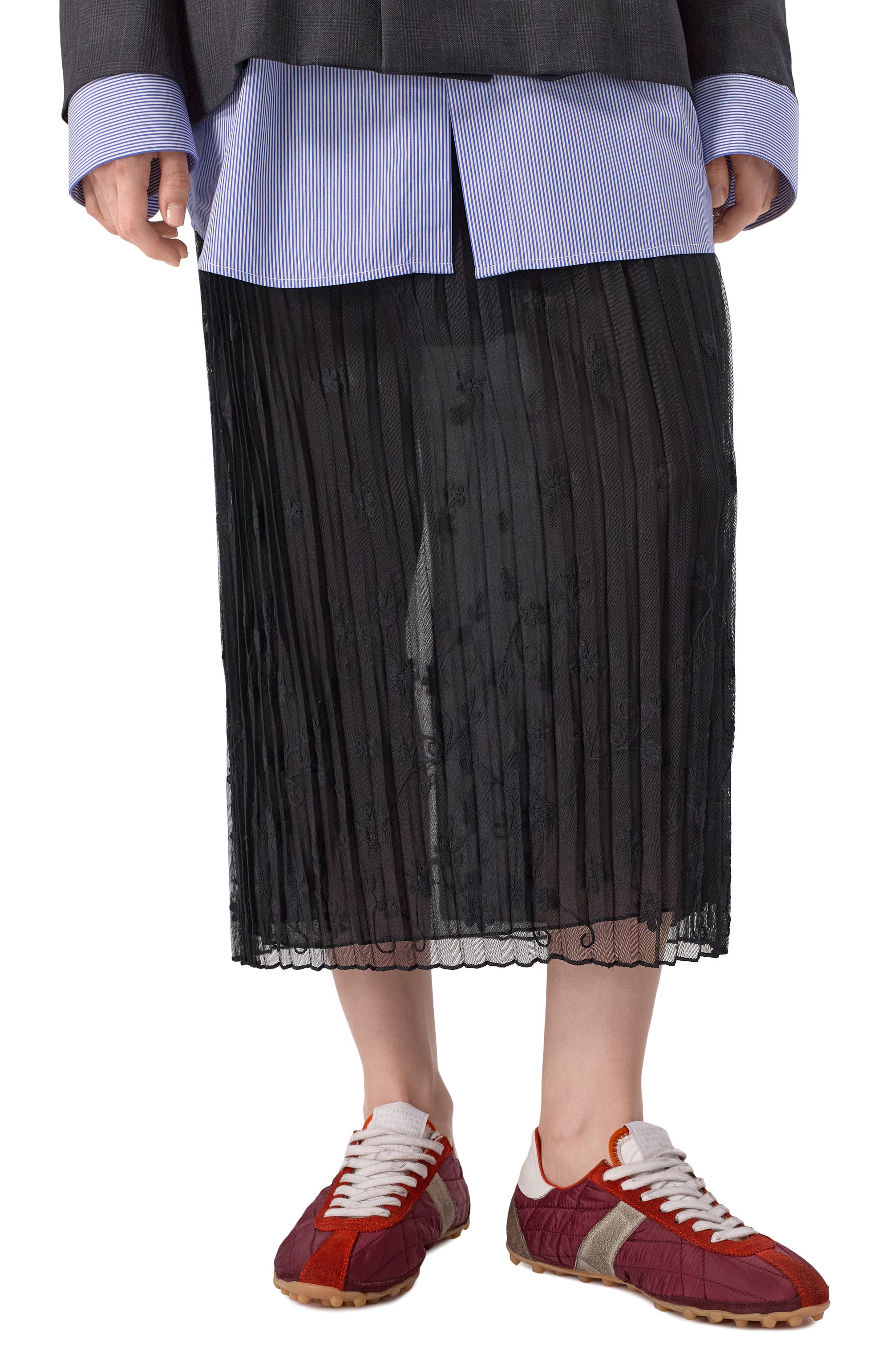 Комбинированные кроссовки sprinters MAISON MARGIELA, арт. S58WS0272/P7415, фото 2