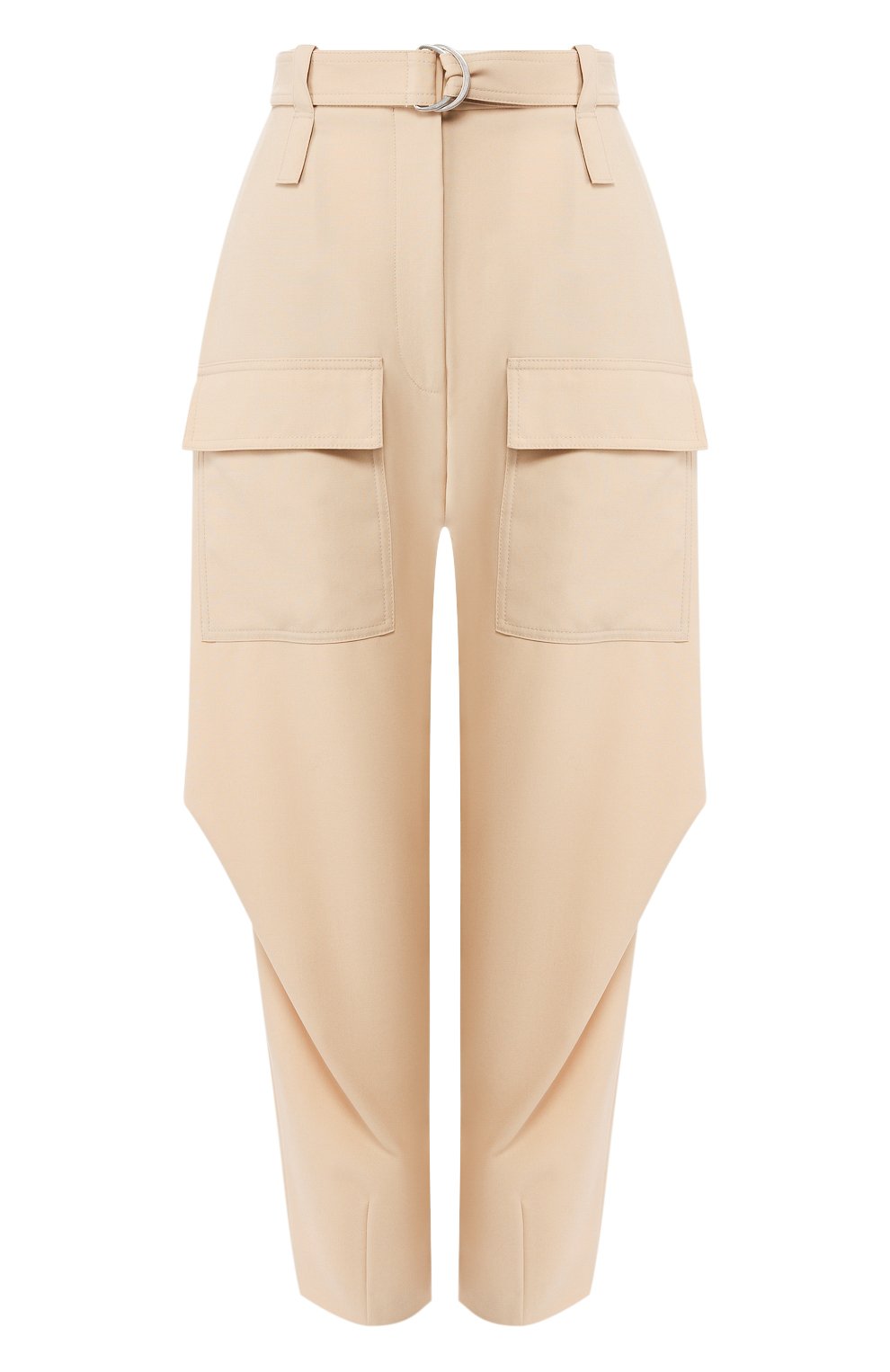 Шерстяные брюки STELLA MCCARTNEY бежевого цвета по цене 56650 руб., арт. 600604/S0A41, фото 1 Шерстяные брюки STELLA MCCARTNEY, арт. 600604/S0A41, фото 1