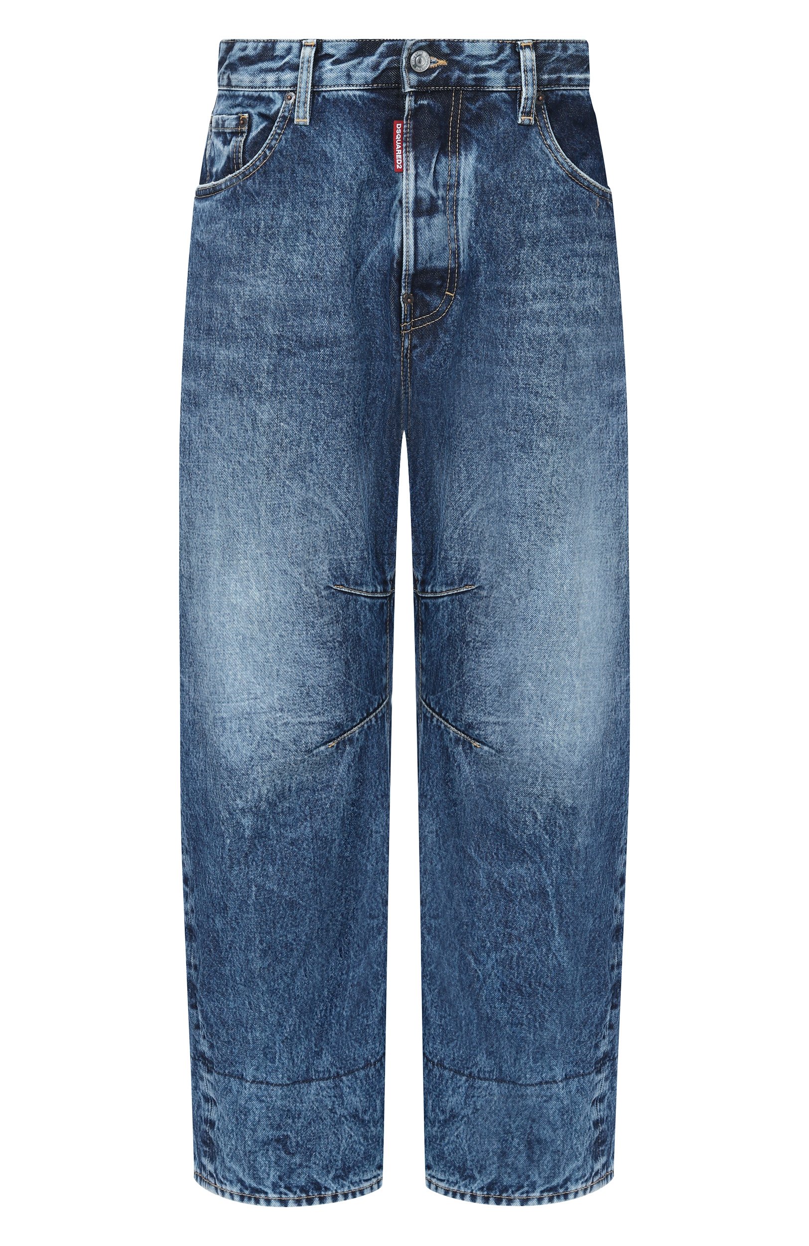 Джинсы kawaii DSQUARED2 синего цвета по цене 78700 руб., арт. S74LB1954/S30839, фото 1 Джинсы kawaii DSQUARED2, арт. S74LB1954/S30839, фото 1