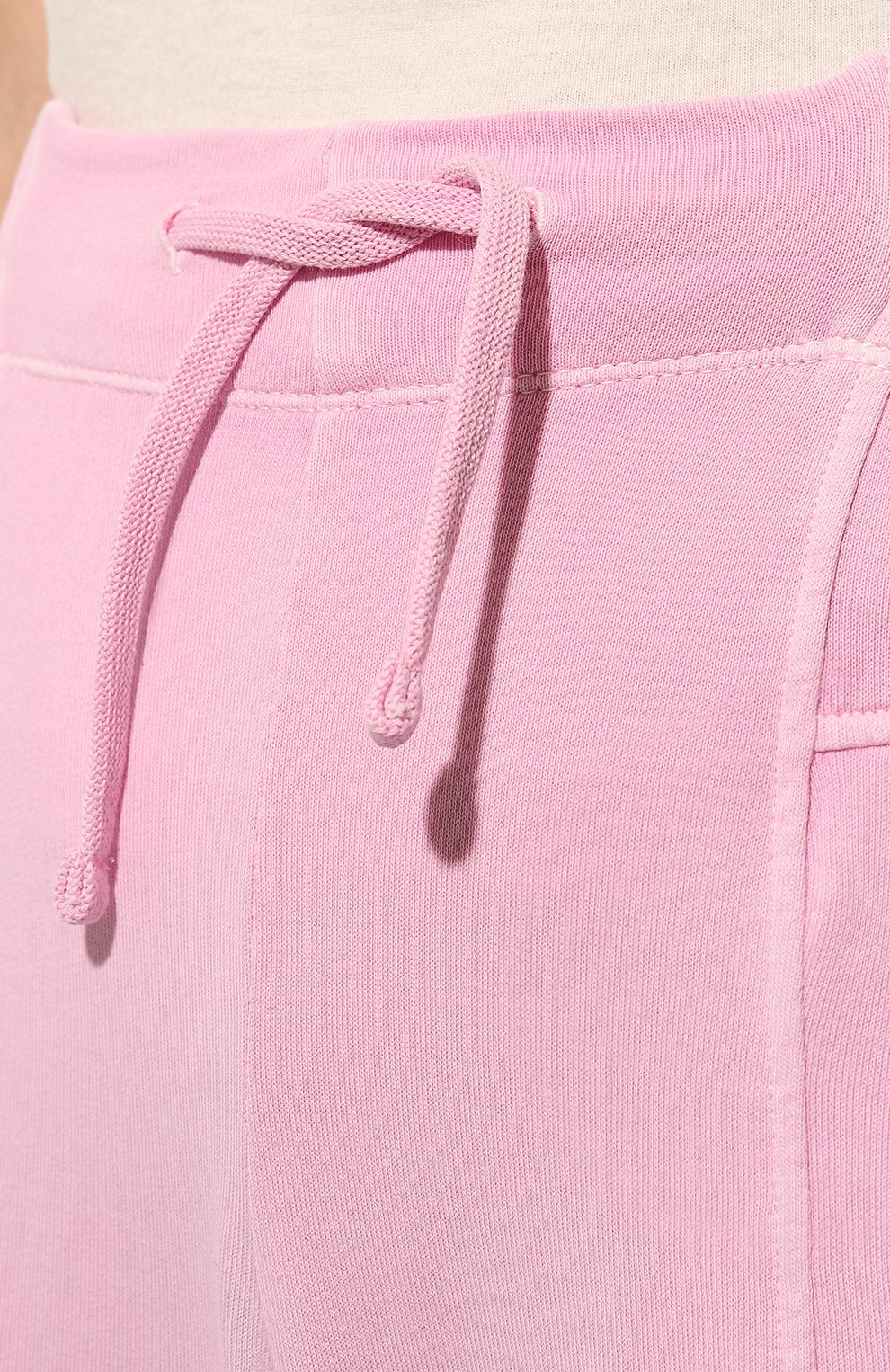 Хлопковые джоггеры DEHA розового цвета по цене 10800 руб., арт. D83116, фото 5 Хлопковые джоггеры DEHA, арт. D83116, фото 5