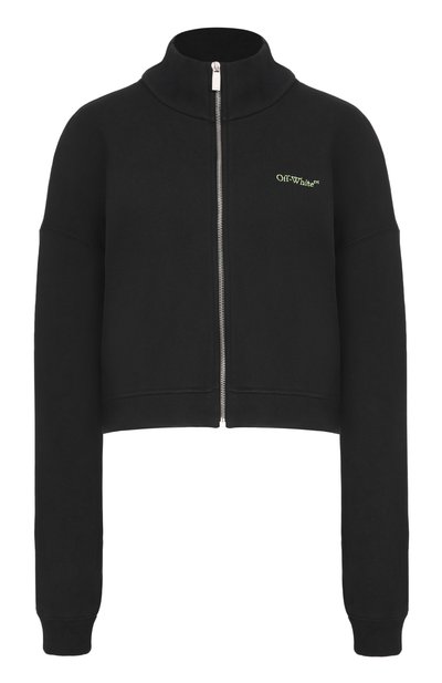 Женский хлопковая толстовка OFF-WHITE, арт. 0WBE008S26FLE001