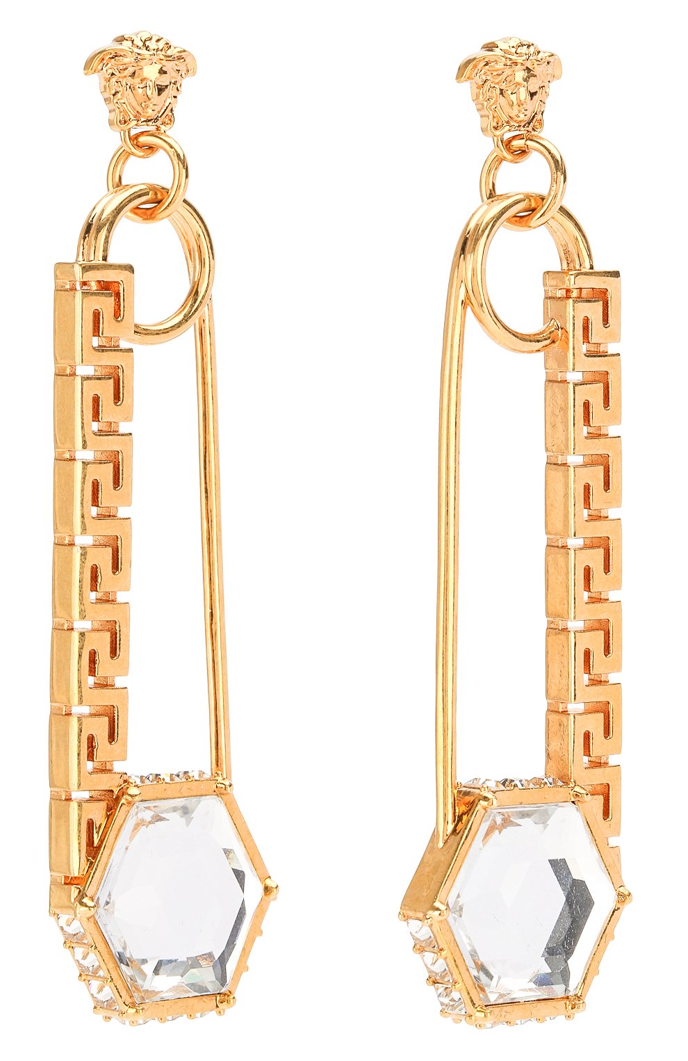 Серьги safety pin VERSACE, арт. DG2H253/DJMX, фото 3