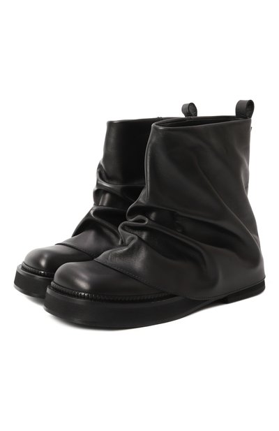 Женские кожаные полусапоги robin mini THE ATTICO, арт. 247WS832