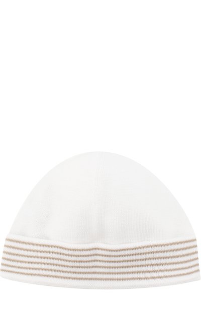 Хлопковая шапка с контрастной отделкой LORO PIANA, арт. FAG3948, фото 2