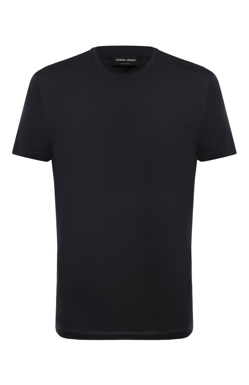 Футболка из шелка и хлопка GIORGIO ARMANI, арт. 3KSM77/SJZHZ, фото 1